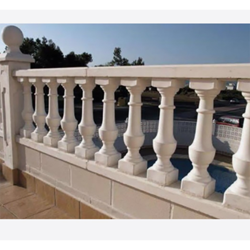 Sandstone Round Railing