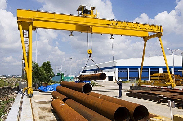 10 Ton Single Girder Gantry Crane