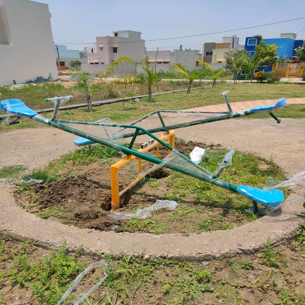 Seesaw Double for children play