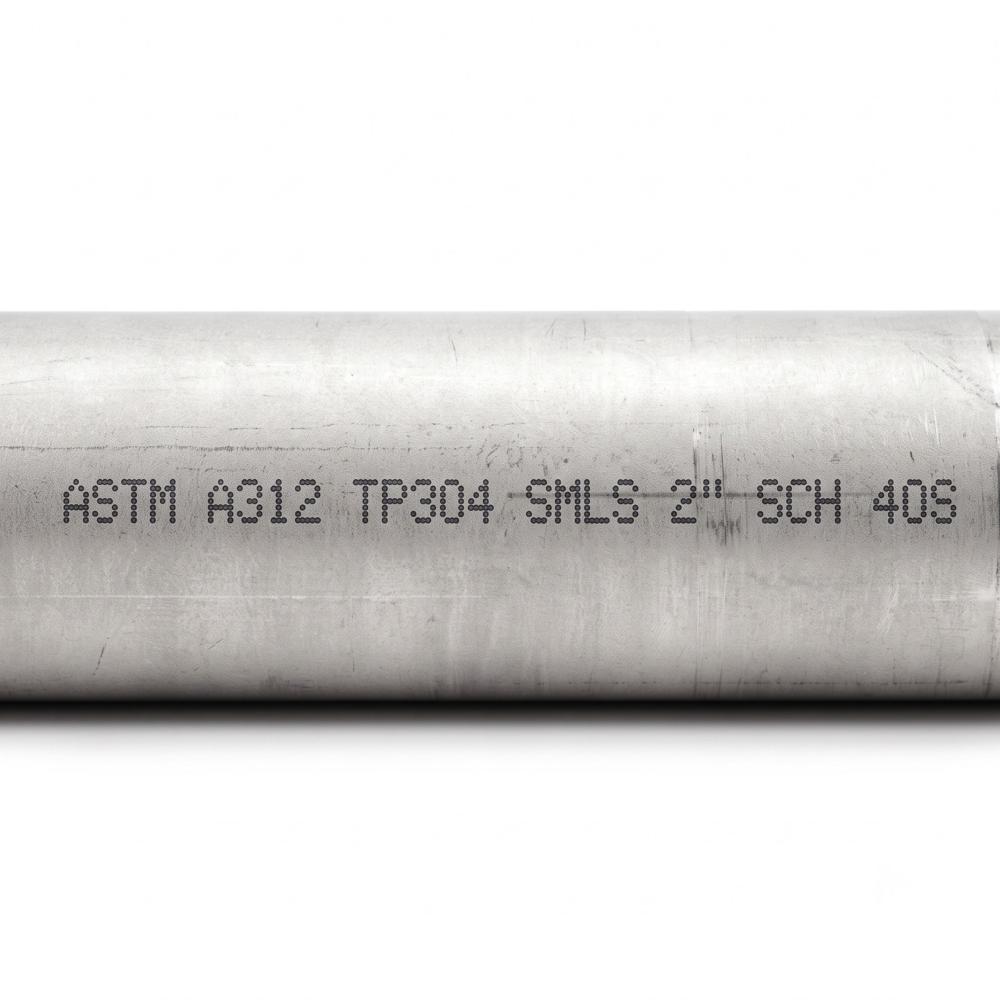 SS 304 Seamless Pipe - Stainless Steel ASTM A312 TP304
