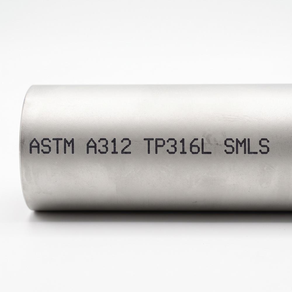 SS 316L Seamless Pipe - Stainless Steel ASTM A312 TP316L