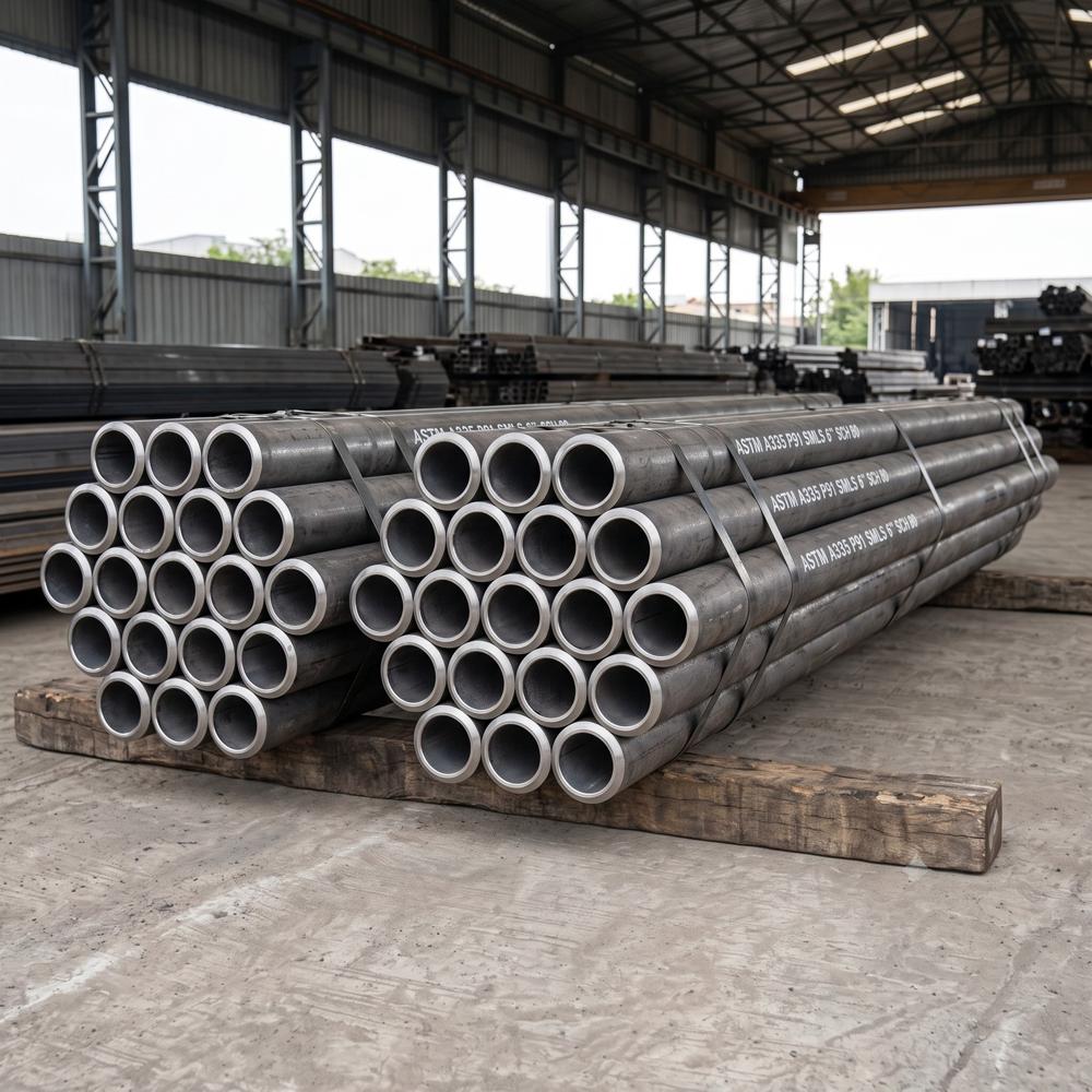 Alloy Steel P91 Seamless Pipe ASTM A335 / ASME SA335 Gr P91 IBR