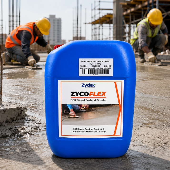 Zycoflex Sbr-based Waterproofing & Bonding Coating - Physical Form: Liquid