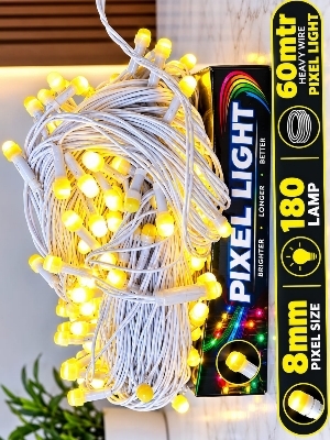 8mm 180lamp 60mtr ww pixel light