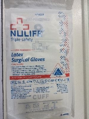 Nulife Sterile Gloves no.8