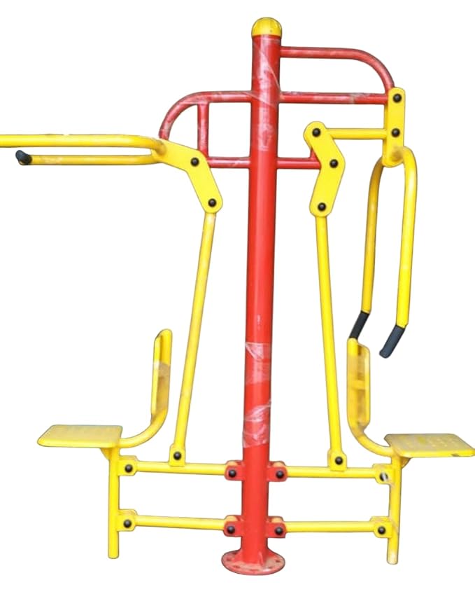Outdoor Gym Double Seat Shoulder Press and Chest Press Machine