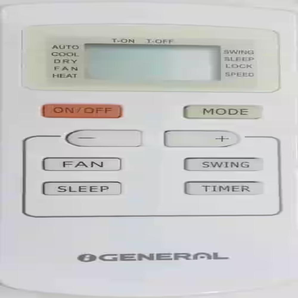 O General Split Air Conditioner Remote Controller Gr305001060074_X64760 Remote - Color: White