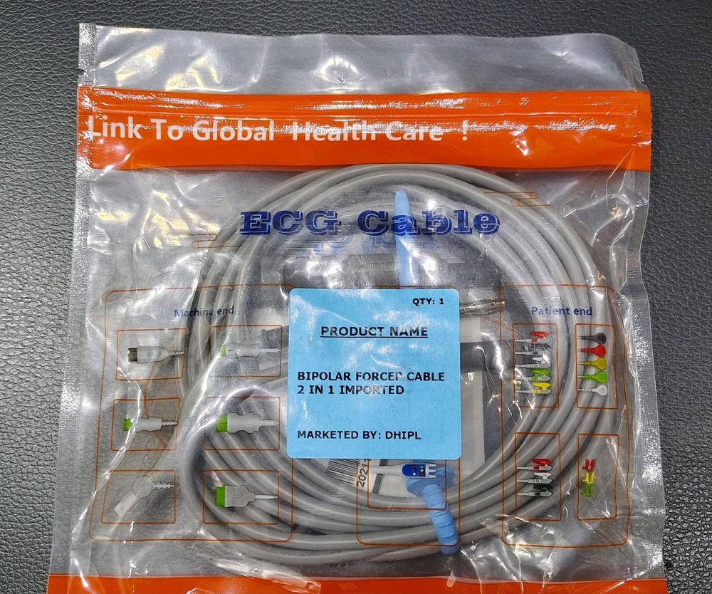 Bipolar Forcep Cable 2 In 1 - Application: Clinical Purpose