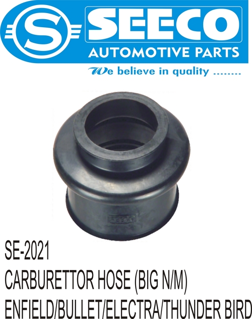Carburettor Hose - 5-10 Millimeter Diameter, 2-3 Millimeter Thickness | Polished Finish, Lightweight Design, Durable Rubber Material
