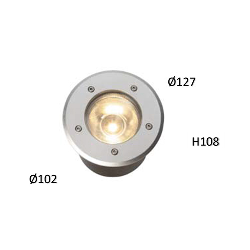 GBR12-18W127100 Ground Burial Light