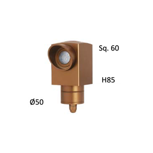 GRP6WSQ6085 Ground Recessed Pathway Light