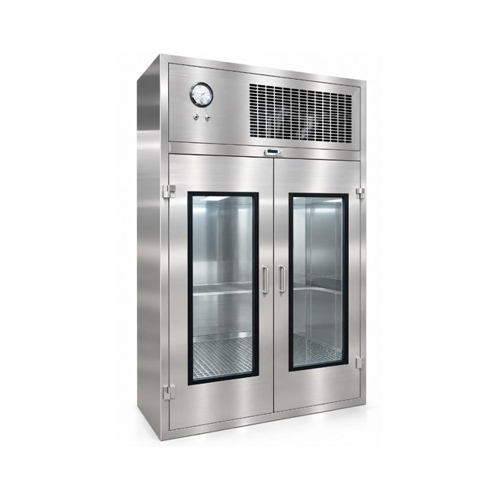SS Cleanroom Garment Storage Cabinet