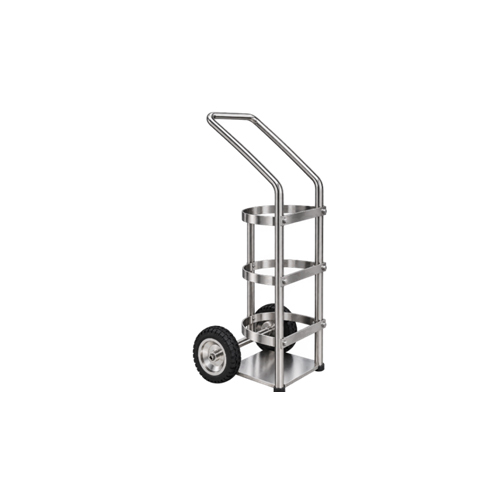 SS Cylinder Trolley