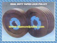 Cast  Iron Dual Duty Pulley with Taper Lock Bush 