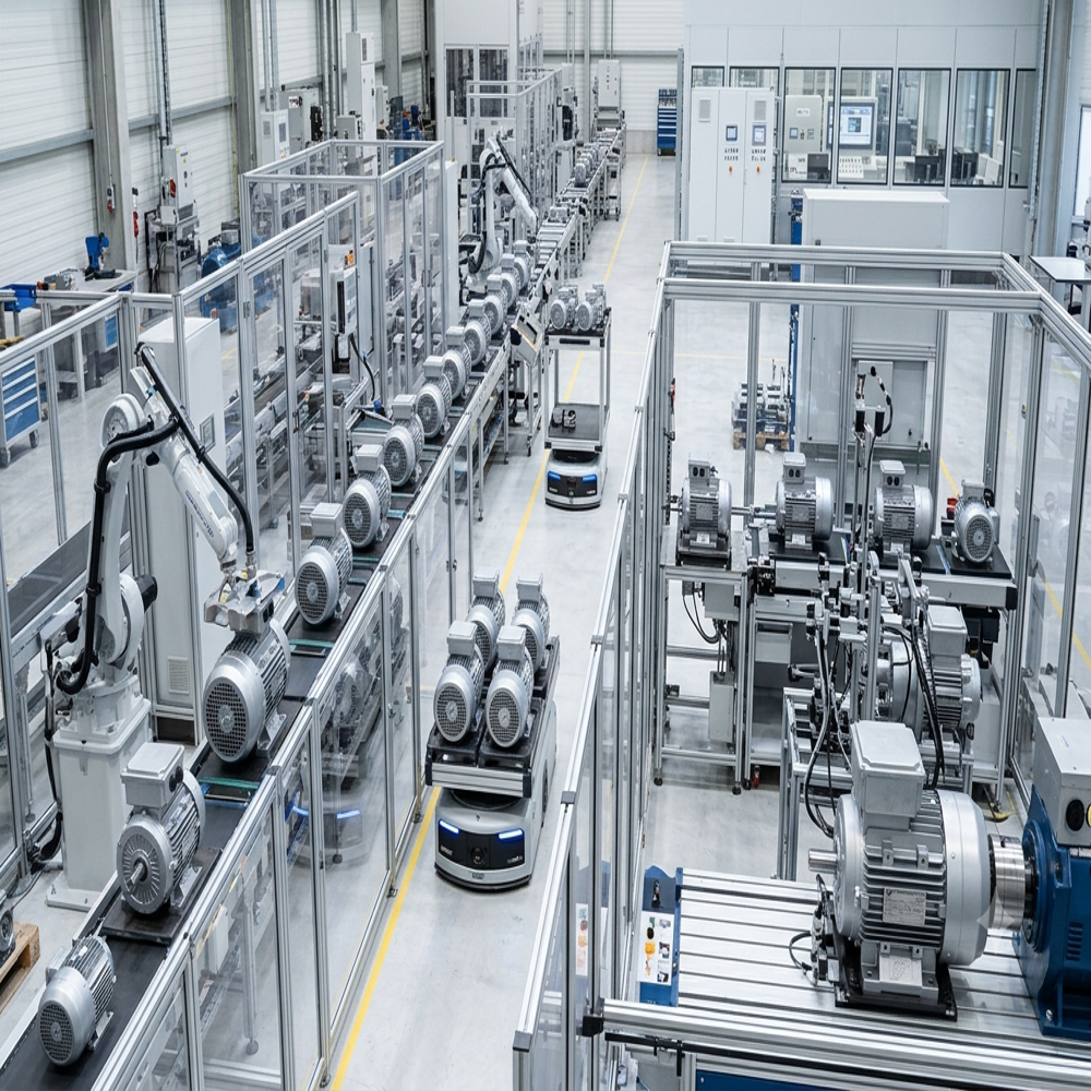 Standard Asynchronous Motors-nord - Color: Silver