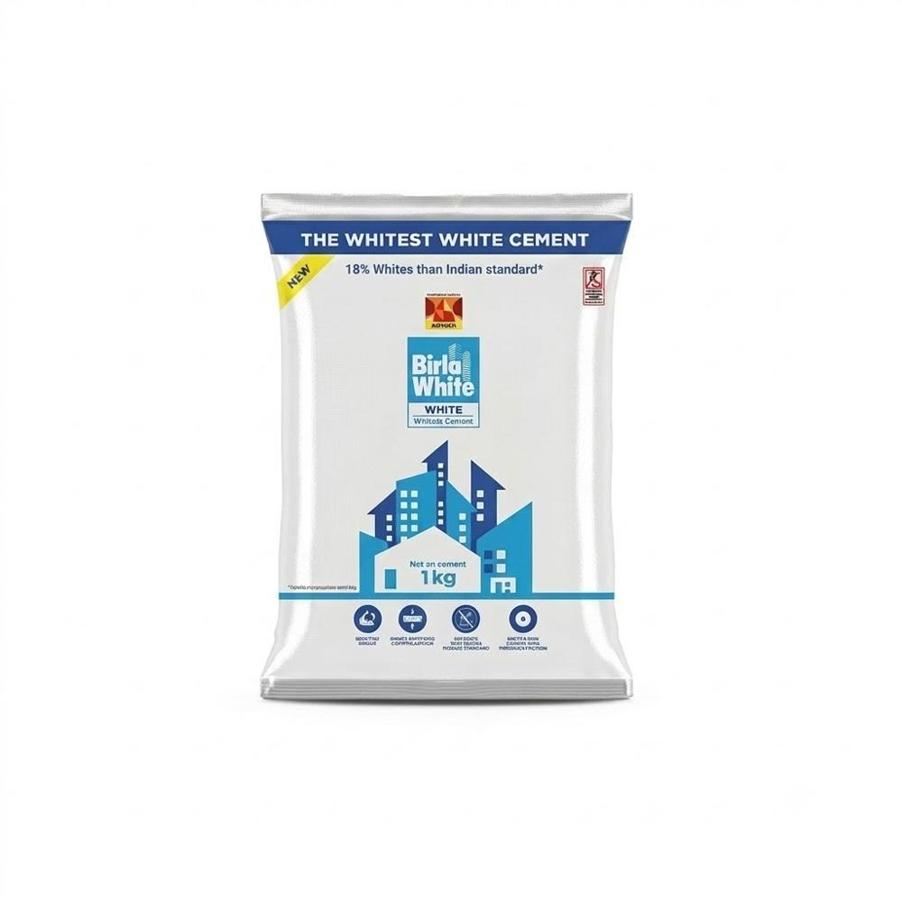 Birla White Cement Premium White Cement for Wall Putty, Grouting and Decorative Finishes
