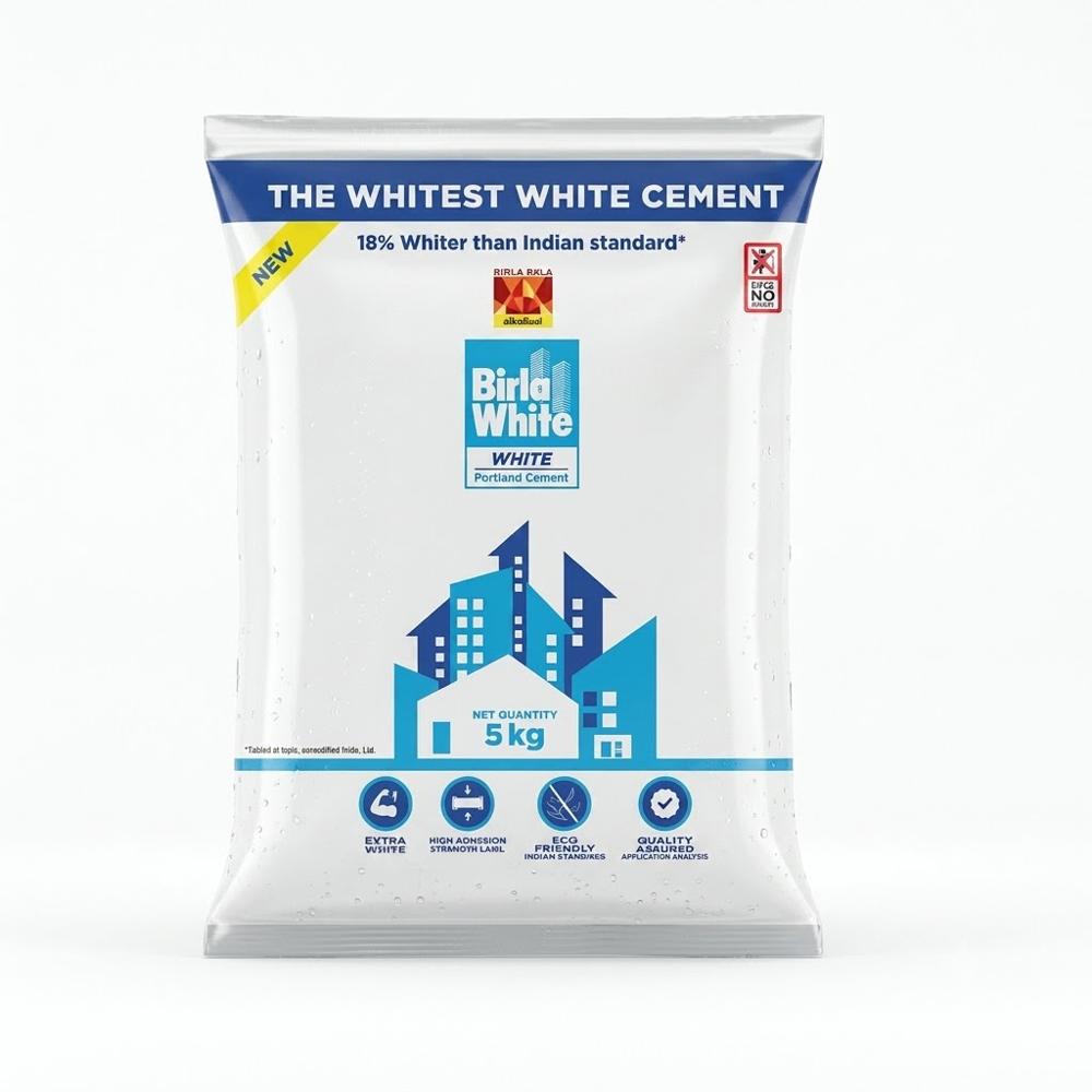 Birla White Cement Premium White Cement For Wall Putty, Grouting And Decorative Finishes - Application: Putty