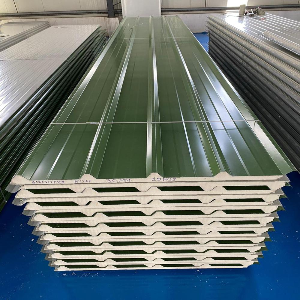 Insulated Puf Panel - Density: 40 Kilogram Per Cubic Meter (Kg/m3)