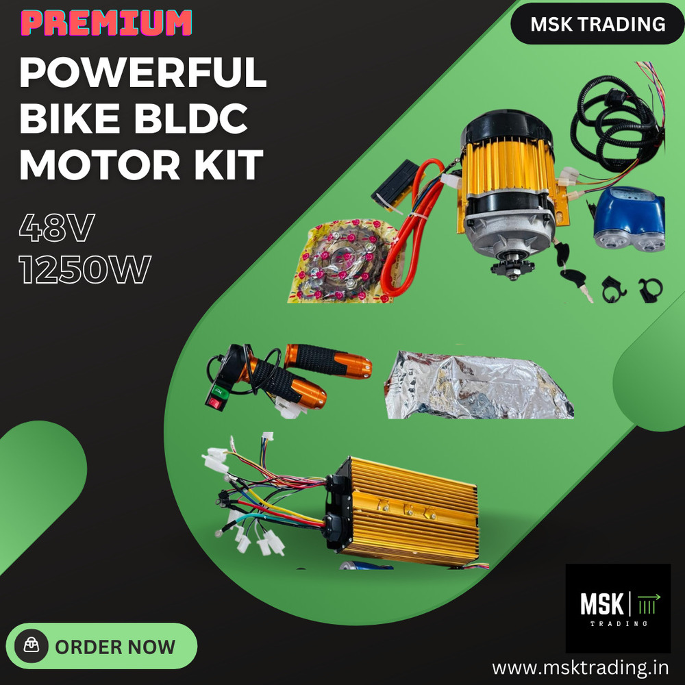 48v Powerful Bike BLDC Motor Kit