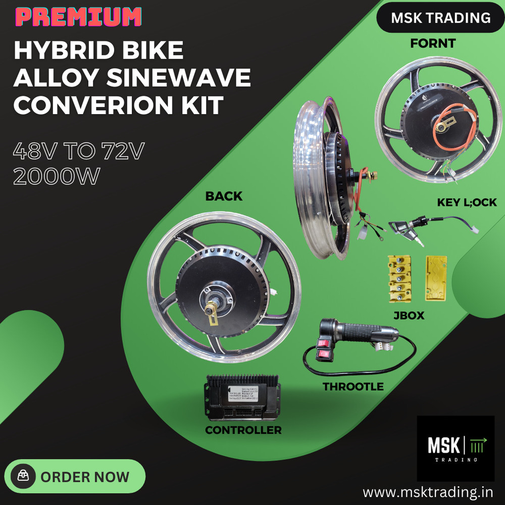 Hybrid Bike Alloy Sine Wave Converion Kit