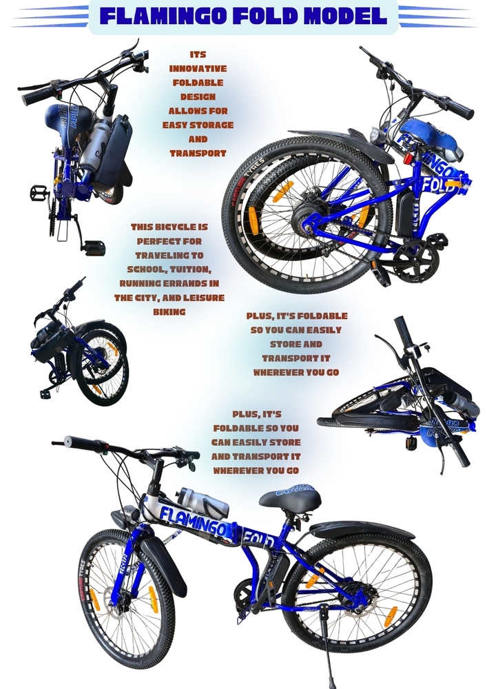 01_Power speed Foldable Electric Bicycle