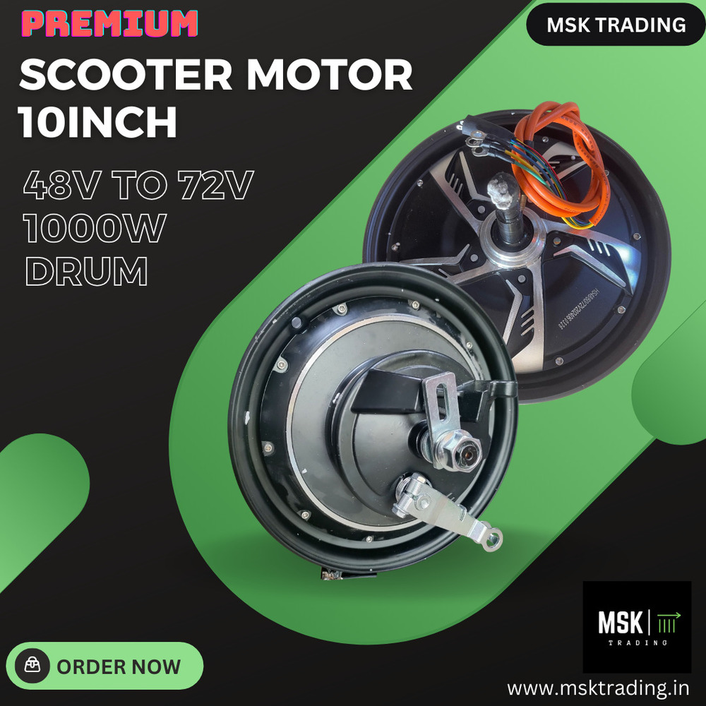 Scooter Motor 10 Inch Drum