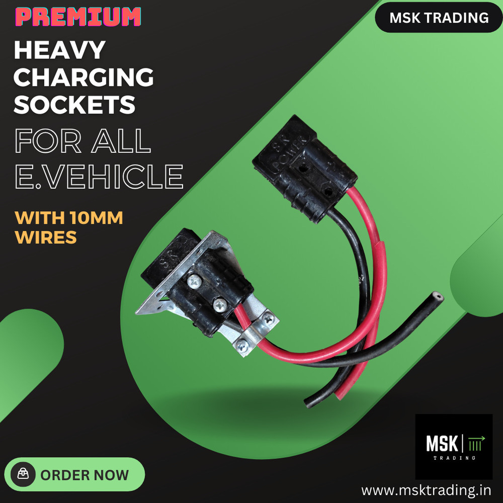 Heavy Charging Sockets For All E-Vehicle