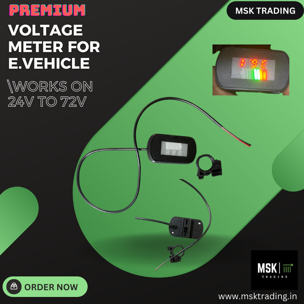 Voltage Meter For E-Vehicle