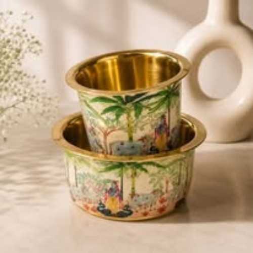 Royal Copper Coffee Set