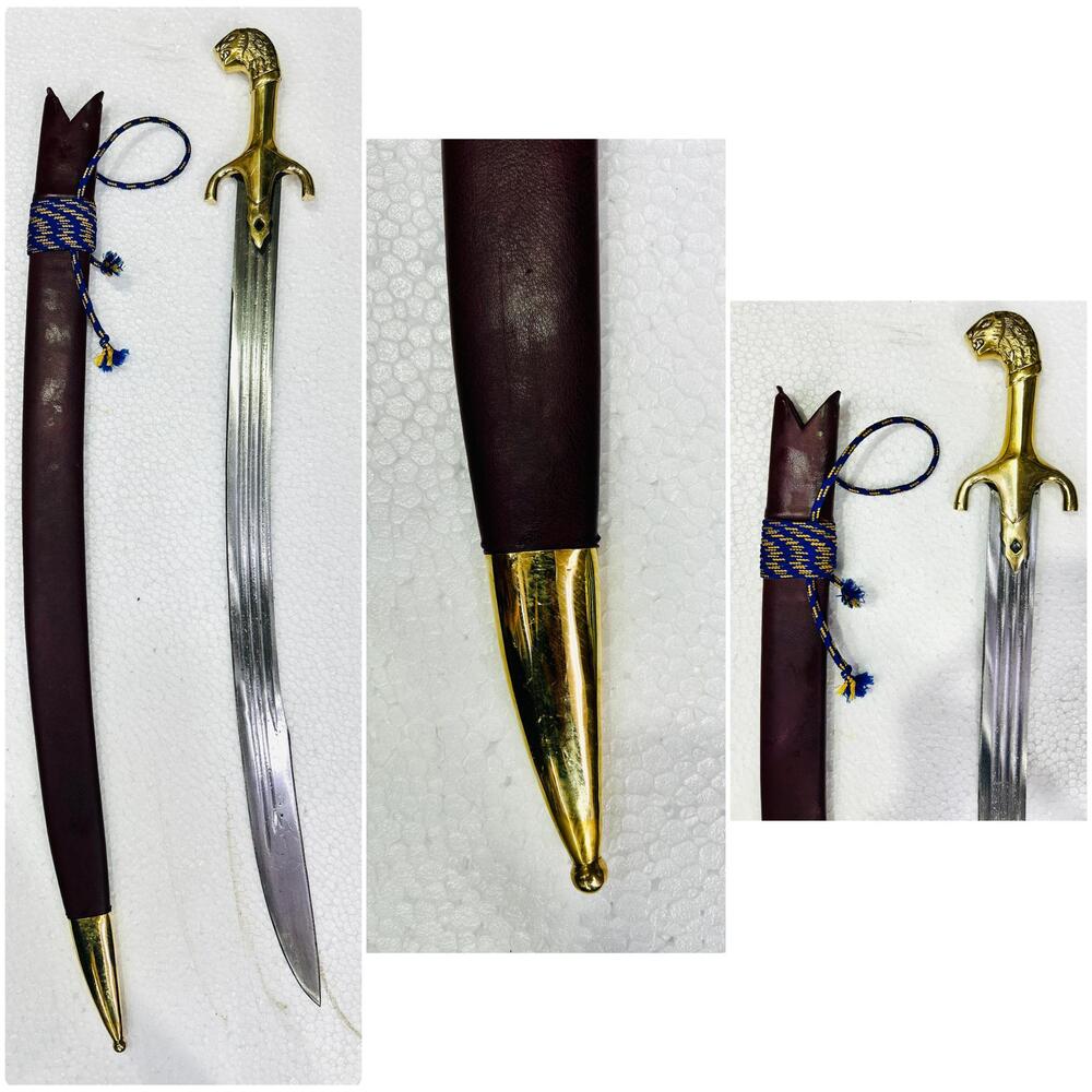 SIROHI SWORD BRASS HANDLE