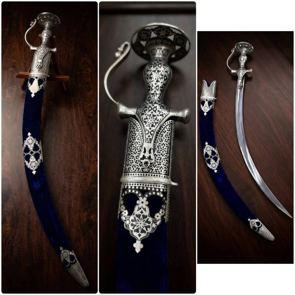 Kirpan 2.5 feet Silver Work