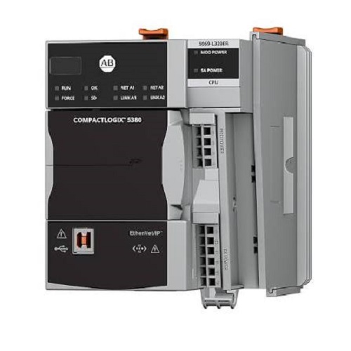 Allen-Bradley PowerFlex 755 AC drive for precise industrial motor speed and torque control.