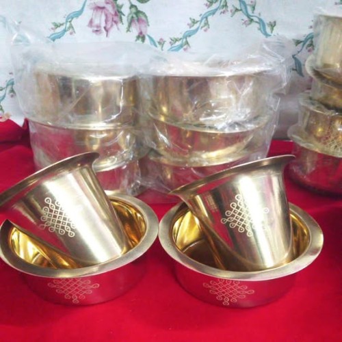 Heritage Copper Coffee Set - Color: Gold
