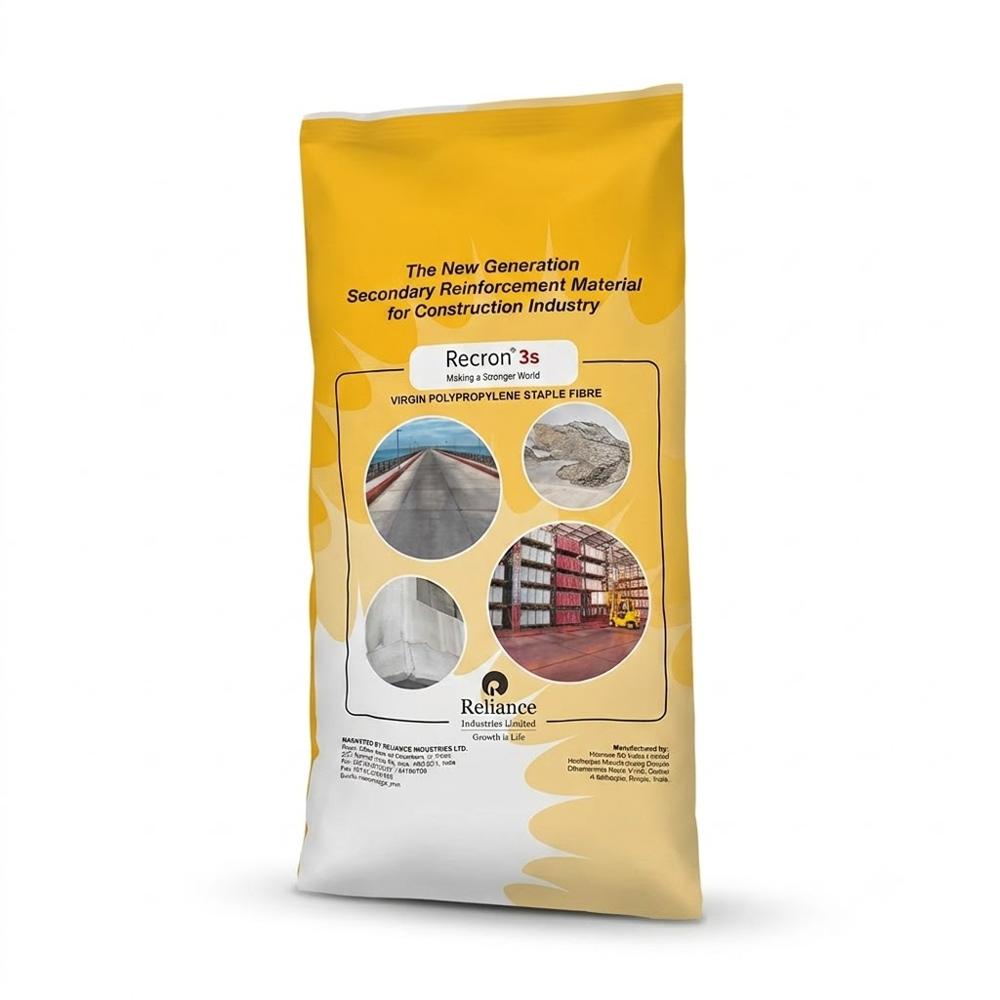 12 MM Construction Polypropylene Fibre Concrete Reinforcement & Crack Prevention Fiber