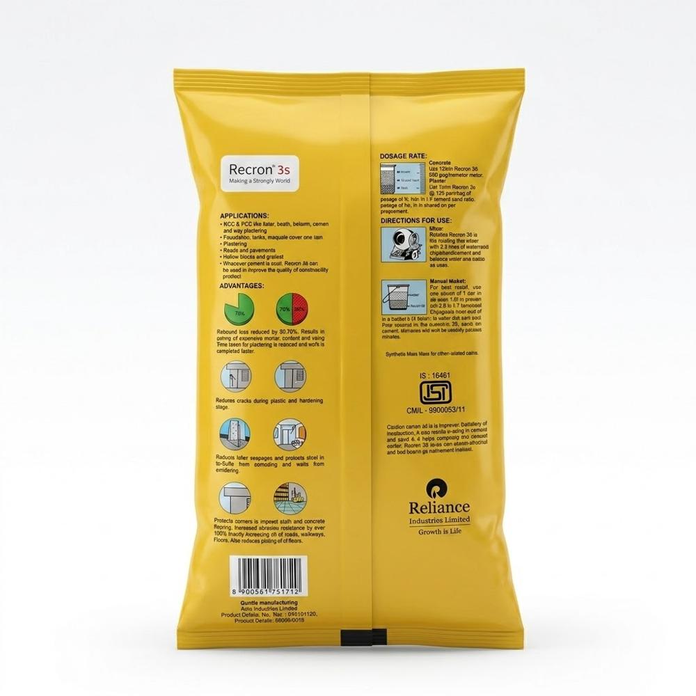 12 MM Construction Polypropylene Fibre Concrete Reinforcement & Crack Prevention Fiber