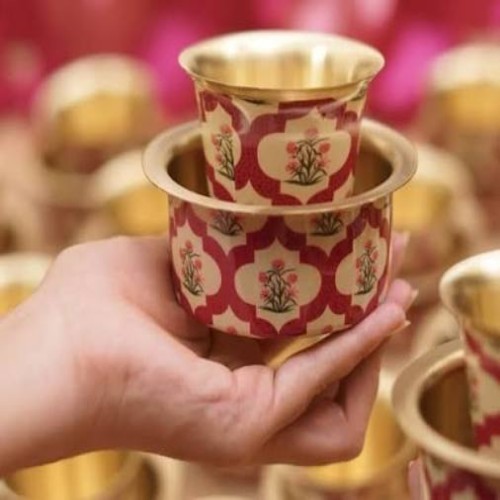 Royal Touch Copper Davara Set