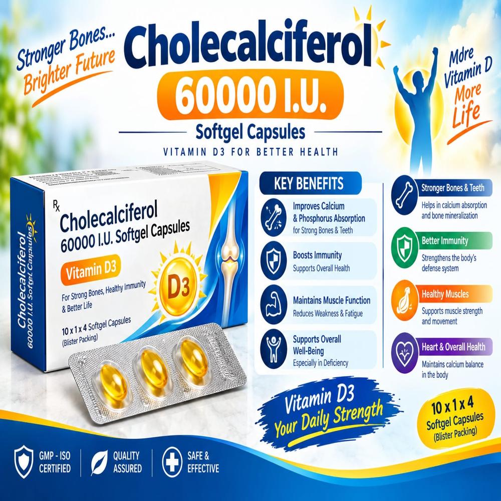 Cholecalciferol 6000IU