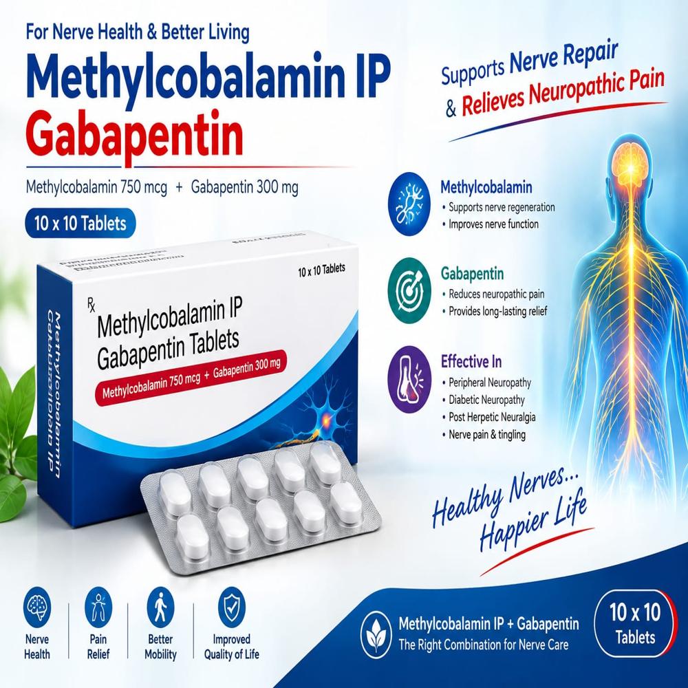 Methylcobalamin IP Gabapentin