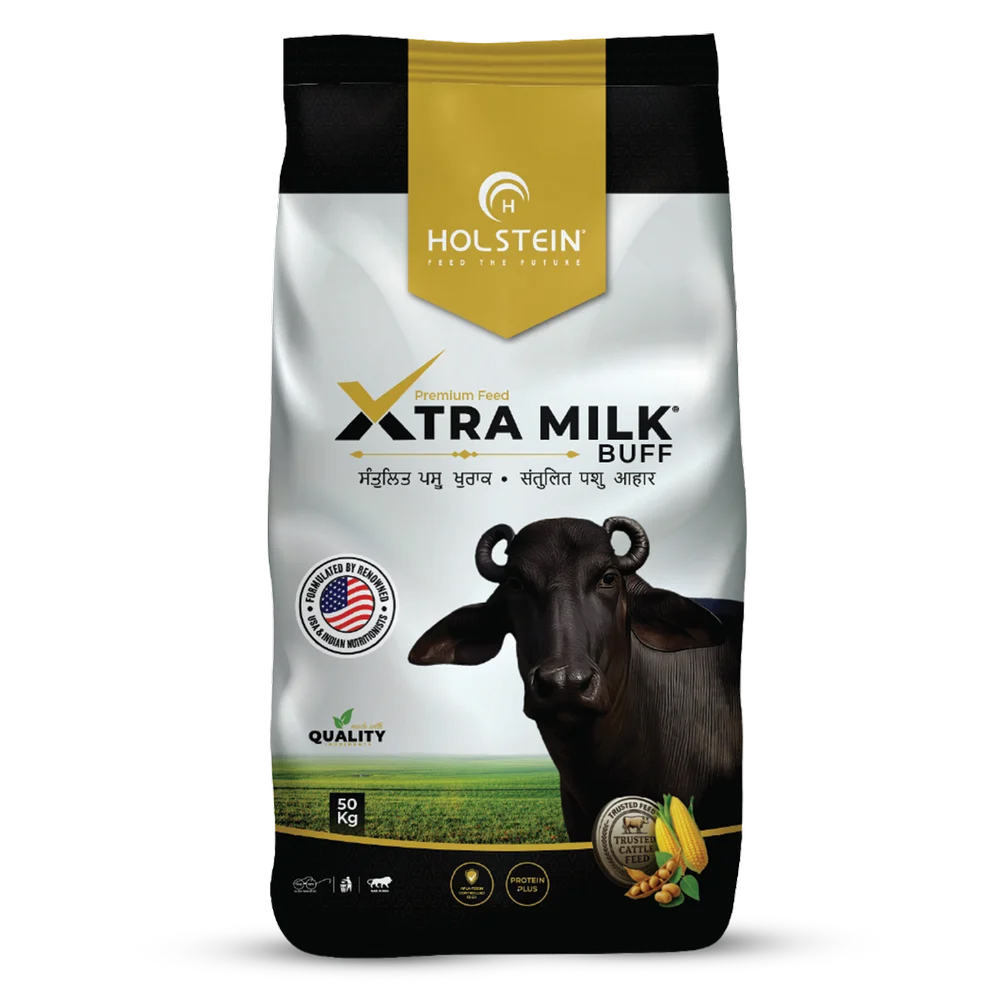 Xtra Milk Buff 50 Kg Premium Buffalo Cattle Feed for Higher Milk Production