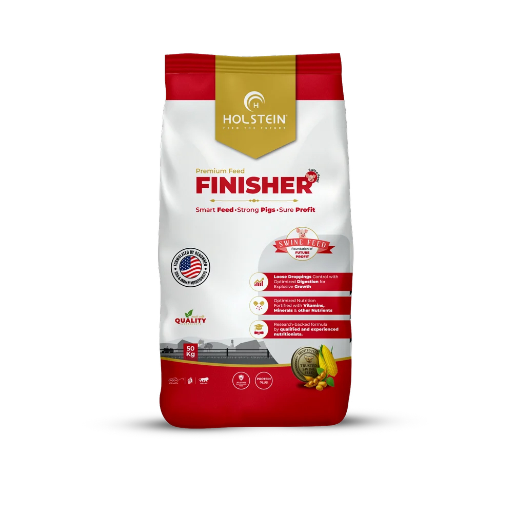Holstein Swine Finisher Feed High-Energy Finishing Pig Feed for Rapid Market Weight Gain
