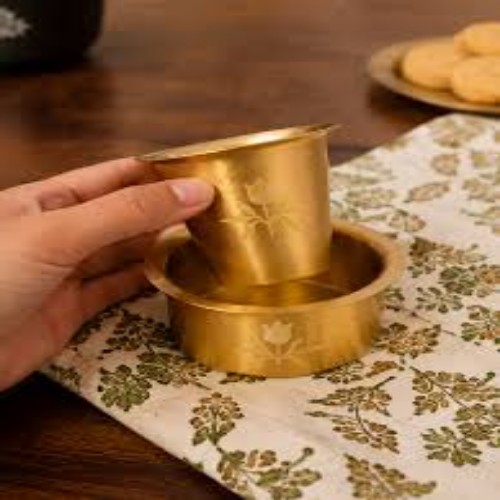 Heritage Coffee Dabara Set - Color: Gold