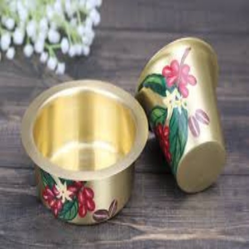 Heritage Coffee Dabara Set - Color: Gold
