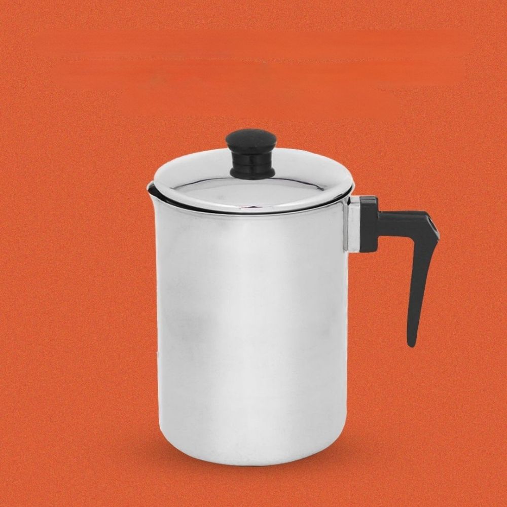 Stainless Steel Jug Premium Stainless Steel Durable & Elegant Water Pitcher With Lid Ideal For Home And Office - Capacity: 2000 Milliliter (Ml)
