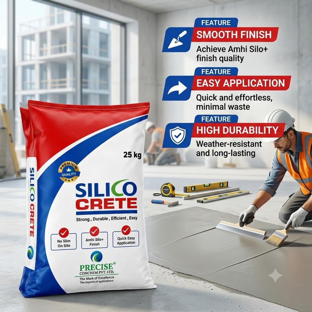 SILICO Crete Polymerised RCC Repair Mortar 25 Kg Bag