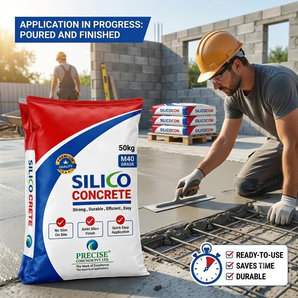 SILICO Crete Polymerised RCC Repair Mortar 25 Kg Bag