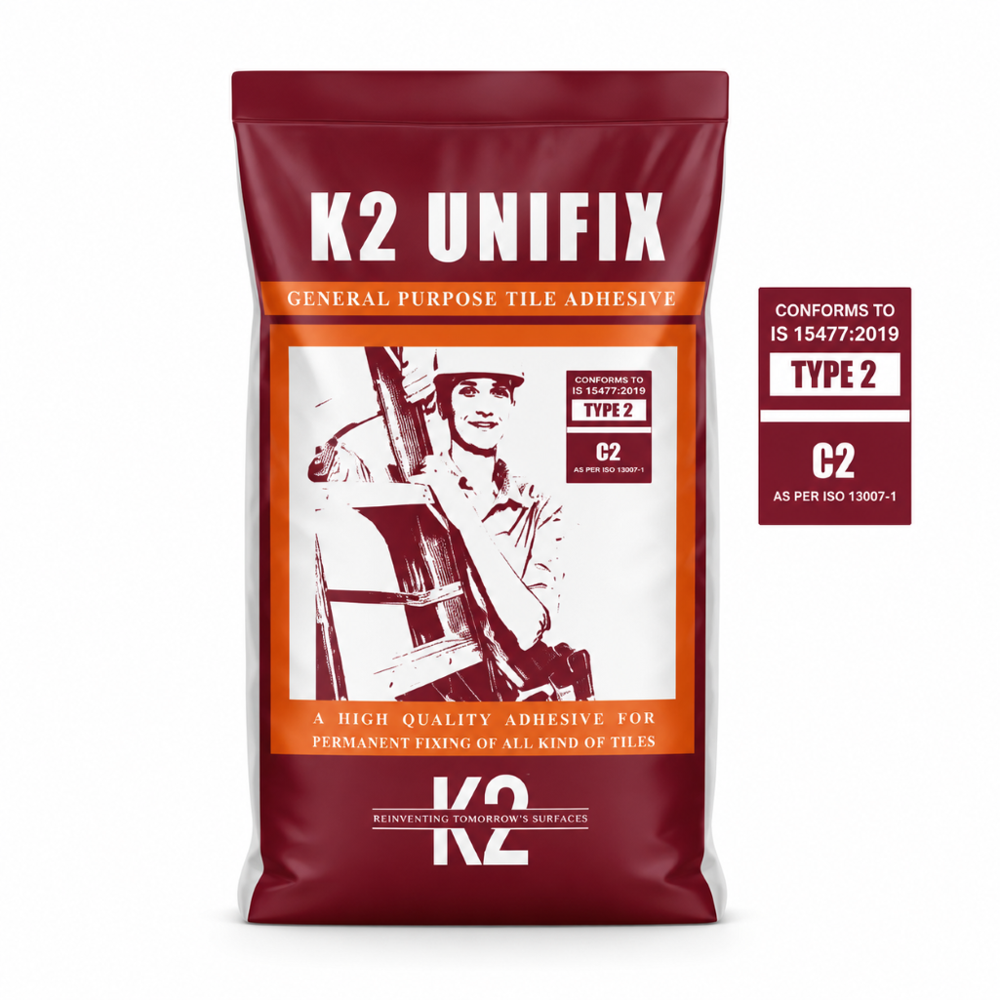 K2 Unifix General Purpose Tile Adhesive | High Bond Strength, Waterproof & Non-Slip