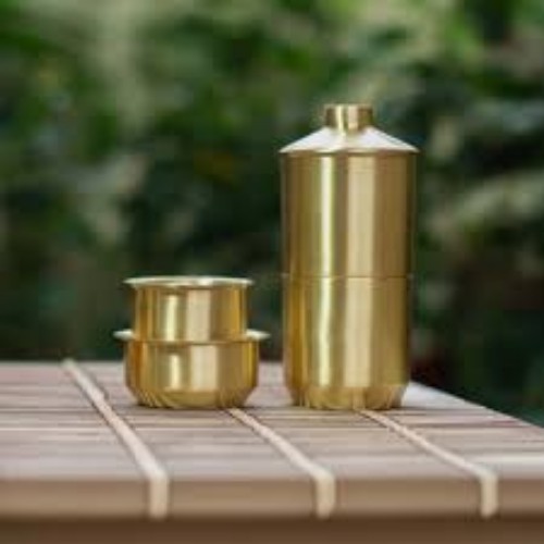 Premium Copper Drinkware Set - Color: Gold