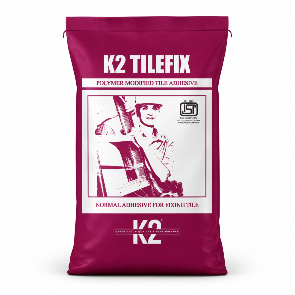 K2 Tilefix Polymer Modified Tile Adhesive for Ceramic, Porcelain & Vitrified Tiles