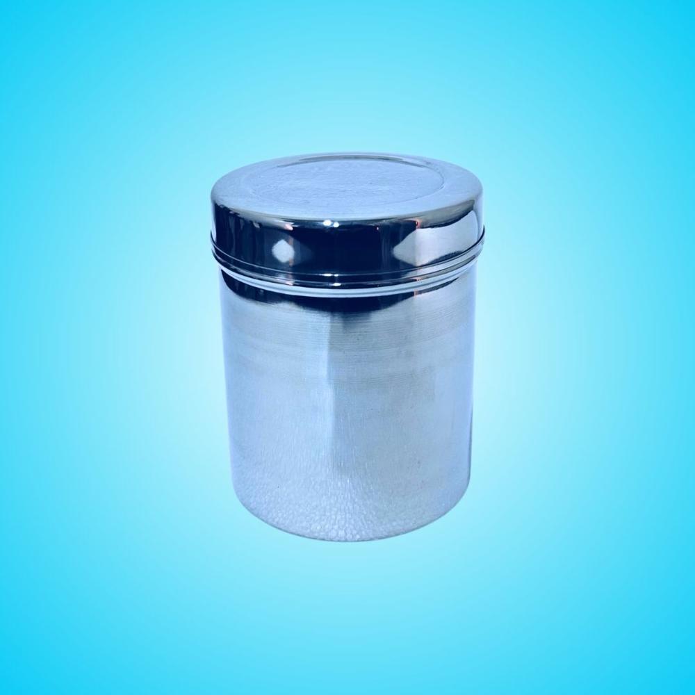 SAIL SALEM STELLO Stainless Steel Storage Vessel with Lid Set of 6 (500 ml Each) | Food Storage Containers | Rust-Free Kitchen Dabba Set