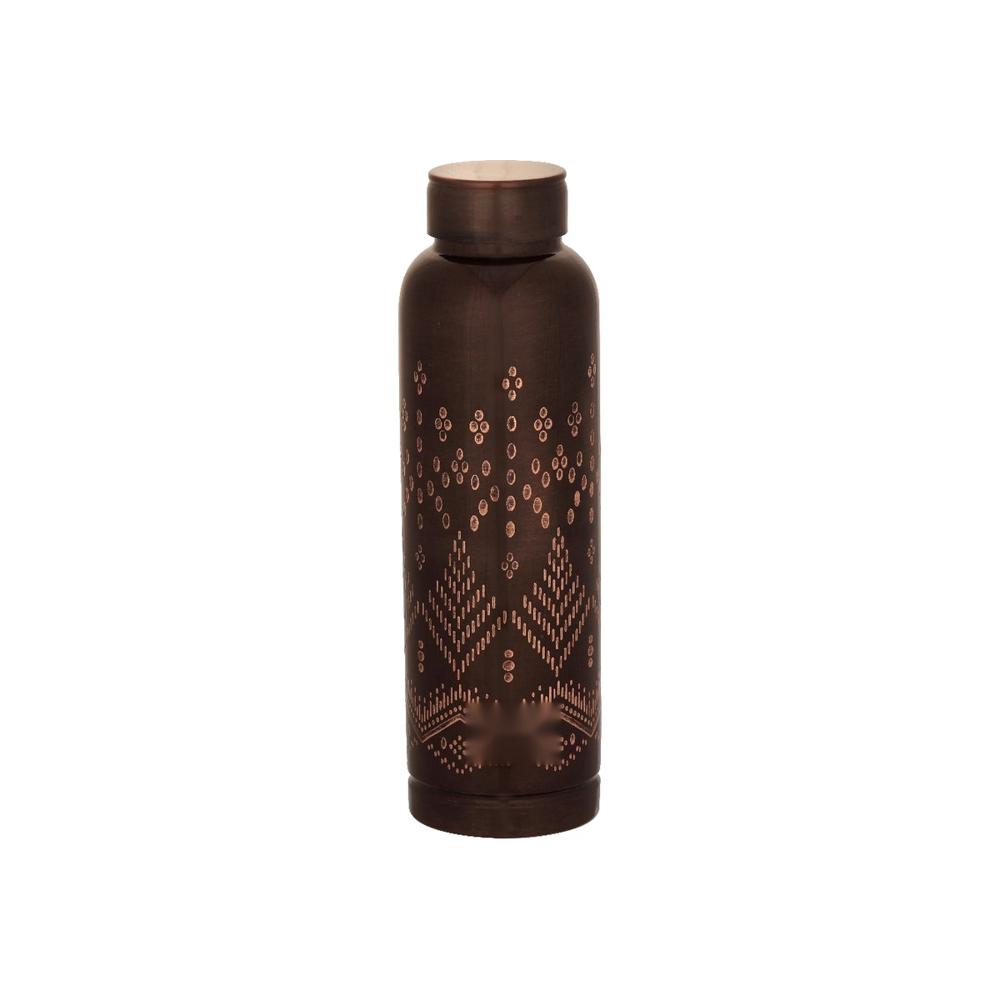 Christmas Print Copper Water Bottle 700 ml - Corporate Christmas Gift